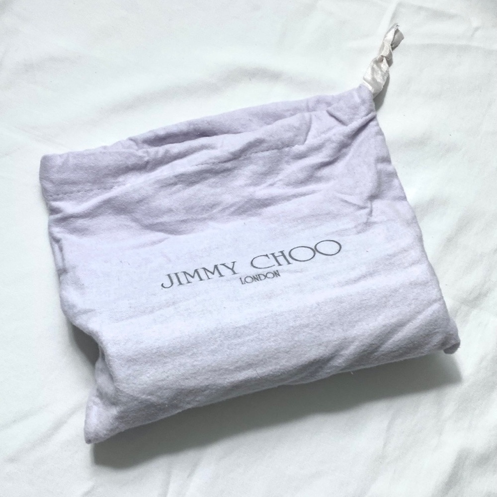 JIMMY CHOO Patent Leather Tube Clutch - Picture 16 of 17